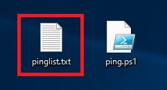 Powershellでテキストでurl一覧を読込み一斉にpingテストする Qwerty Work