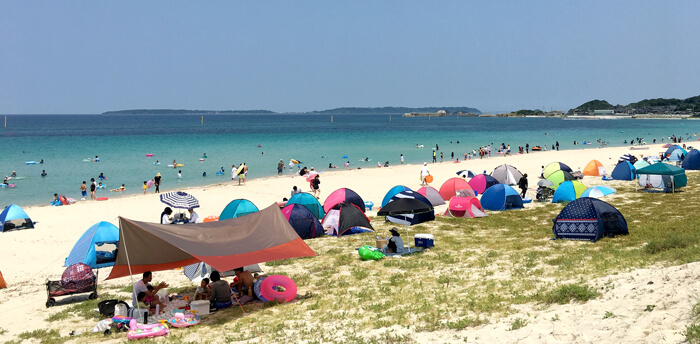 土井ヶ浜海水浴場