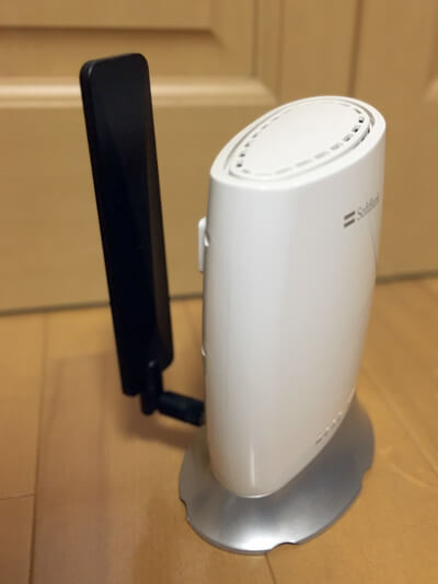 SoftBankホームアンテナ3の電波改善にWiFiアンテナを付けてみた