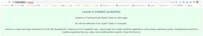 Mixhost Laravel インストール画面